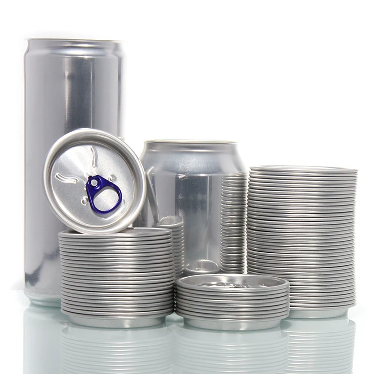 Free Sample Full Open Tinplate Lids for Beverage Cans Aluminum Foil Easy Open Lid for Food Can Sealing