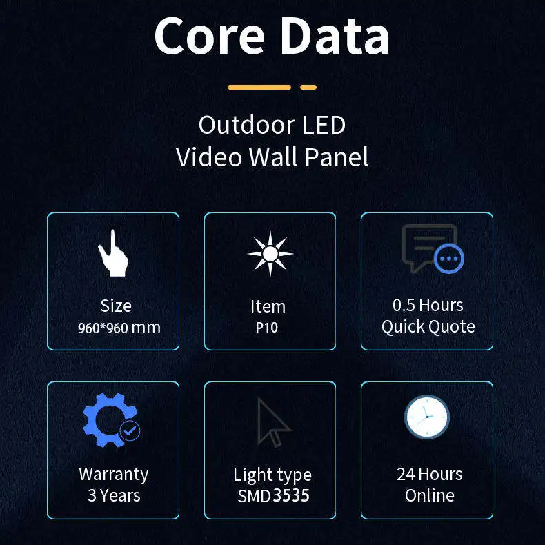 Outdoor IP65 Waterproof 4K LED Screen Display P3 P4 P5 P6 P8 Led Screen Big Advertising Billboard Led Signs Display