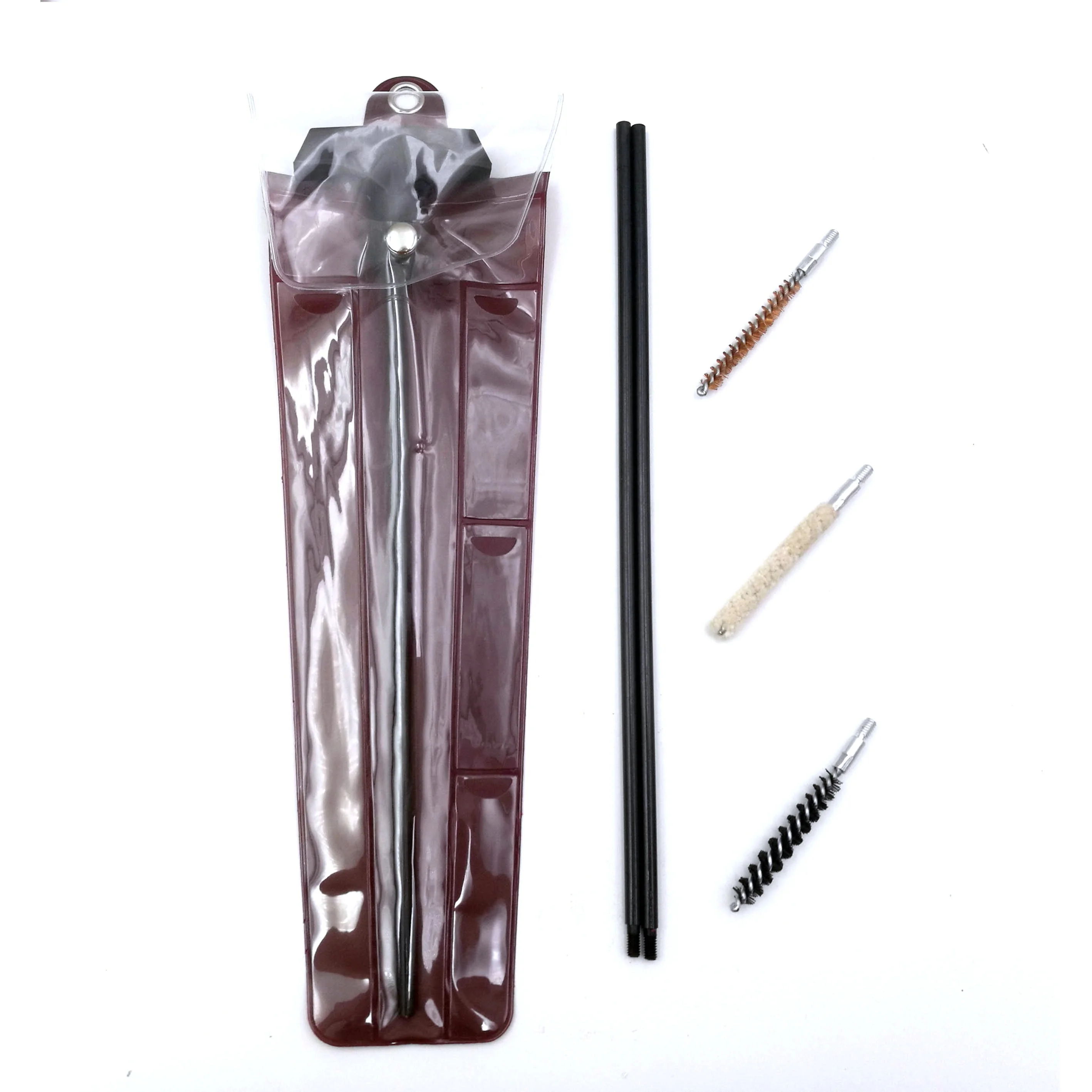 .22 gun cleaning kit for gun with  3  pcs gun cleaning rod