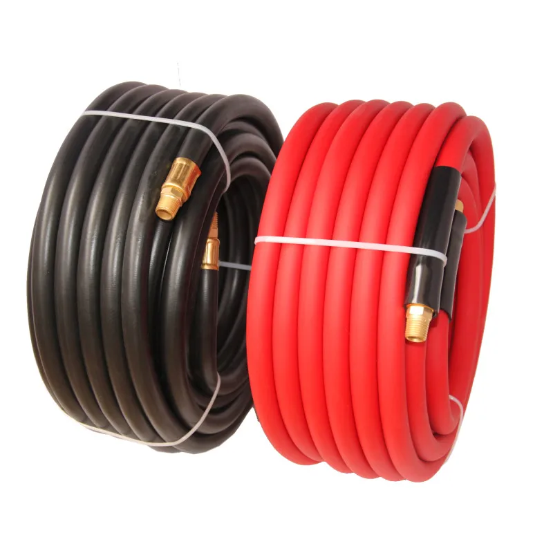 Braided Reinforced Flexible Rubber Pneumatic Hose For Air Compressor