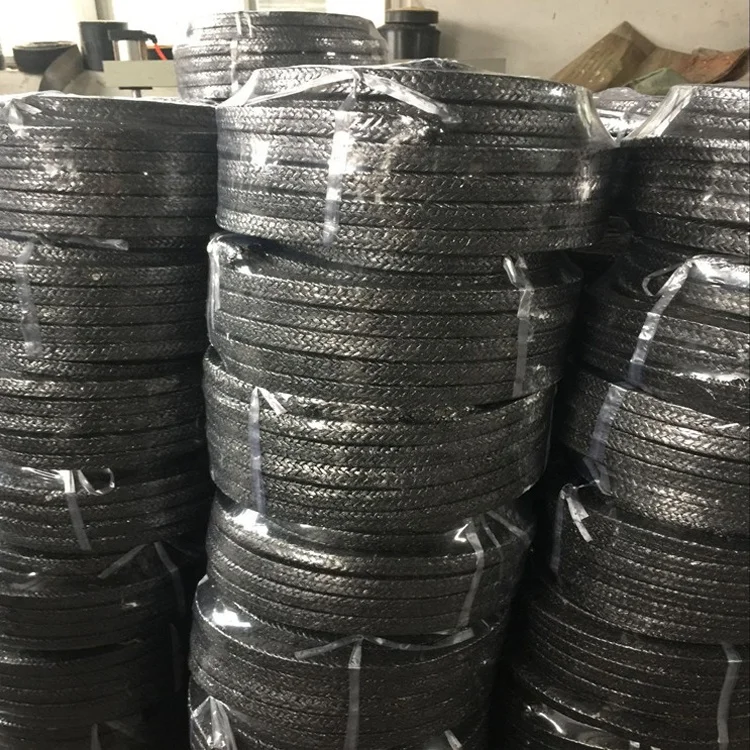 High Temperature Graphite Packing With Inconel Wire And Corrosion Inhibitor