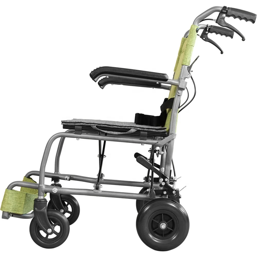 Air Cabin Model L15 Lightweight Portable Wheelchair 8 KG Manual Aluminum Wheel Chair