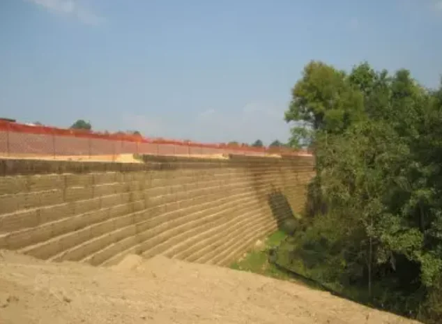 ISO CE Polyester Geogrid 200-30kN Used in Soil Reinforcement for Runway