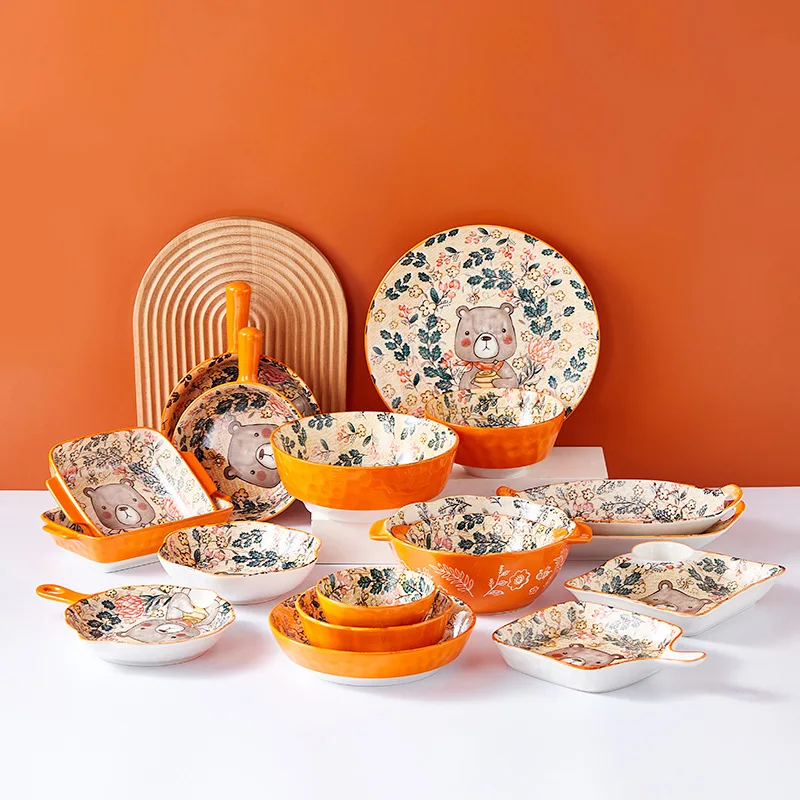 M-151 Ceramic tableware maker rice soup dishes/noodles baking bowls CHAIV