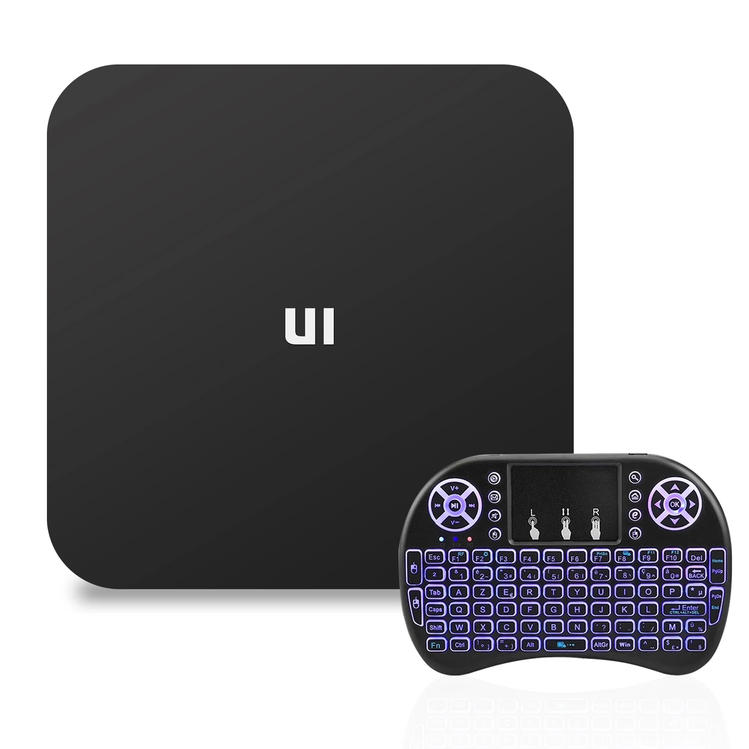 2023 ТВ-приставка U1 S905W Четырехъядерный 4K синий Android 9 1 DDR3 2 +