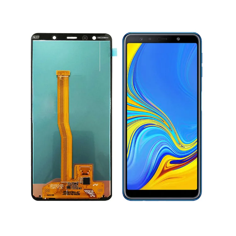 
Lcd Touch Screen with digitizer for Samsung Galaxy Galaxy A7 2018 SM-A750F A750F A75 Pantalla tactil Display Oled LCD 