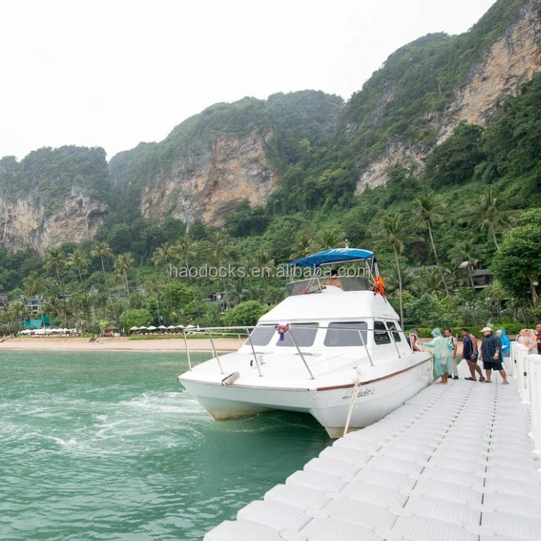 Economical Chart Boat Docking Platform Sea Walkway Marine Floating Bridge Modular Type