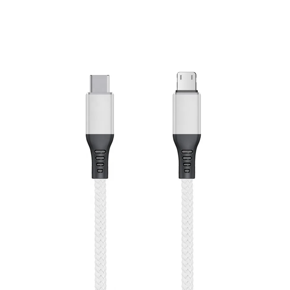 Vnew amazon hot sale product 60W USB3.1 3A PD cable Type C to 8PIN Gen2 USB Cable for mobile phone