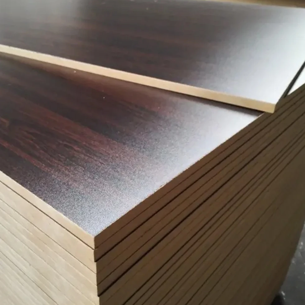 Morden Style Laminate Boards 4x8 Feet Fiber Board 9/12/15/18mm MDF Board For Wardrobe