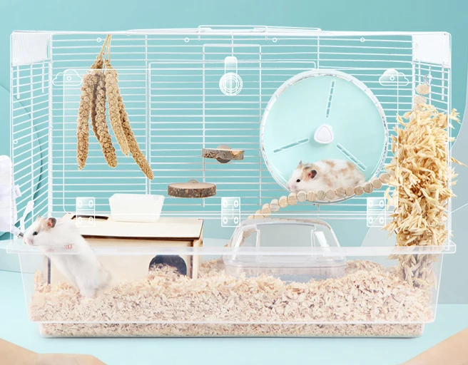 New Design Transparent Big Hamster Cage