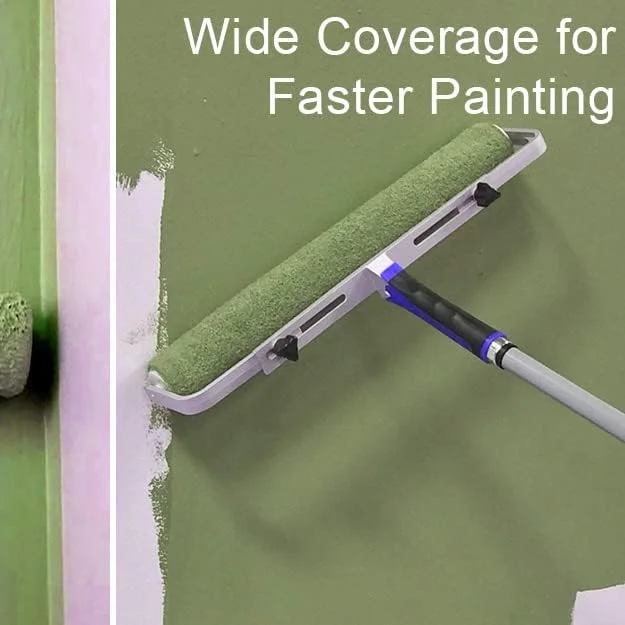 Pental Painting Tools 18 Inch Quick Acrylic Fiber Paint Roller For Floor and Wall