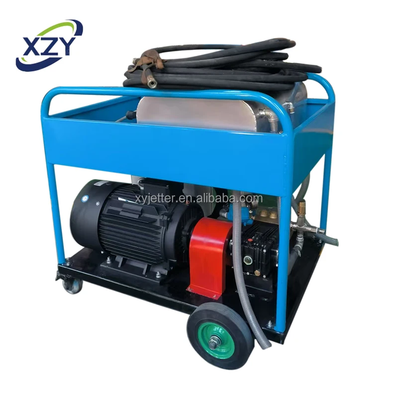 500bar Concrete Cleaner High Pressure Water Jetting Machine concrete surface roughening cement remove