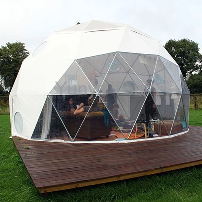 Outdoor Waterproof Tents Hotel House Glamping Luxury Family Camping Dome Tent