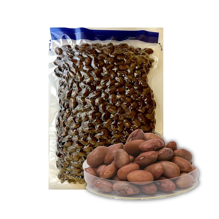 Japanese sweet dark red kidney bean to improve digestion condition