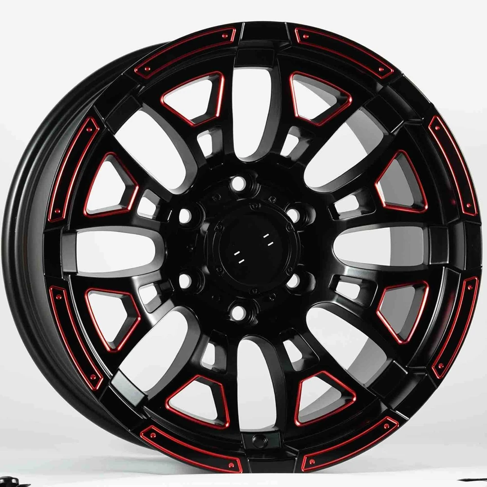 17 18 inch deep dish 5x127 6x114.3 6x139.7 offroad 4x4 wheel
