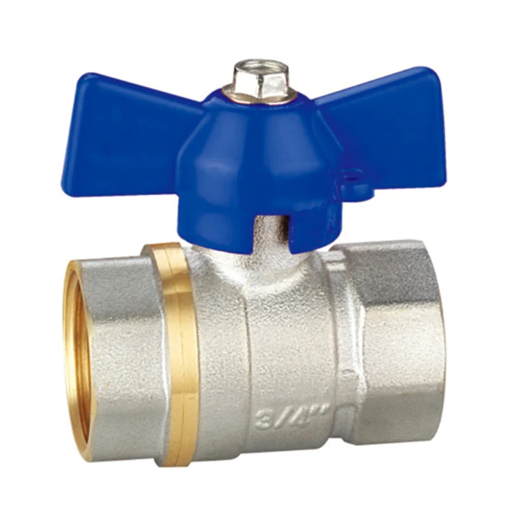 New Arrival Copper Thread Female Male Brass Ball Valve From China