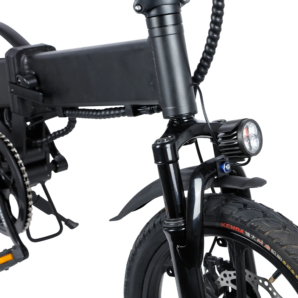 E-BIKE литиевая батарея 350 Вт 36 В 7.5AH 14 дюймов цифровой ALU Электрический регулируемый по высоте складной внедорожный велосипед для взрослых с сиденьем