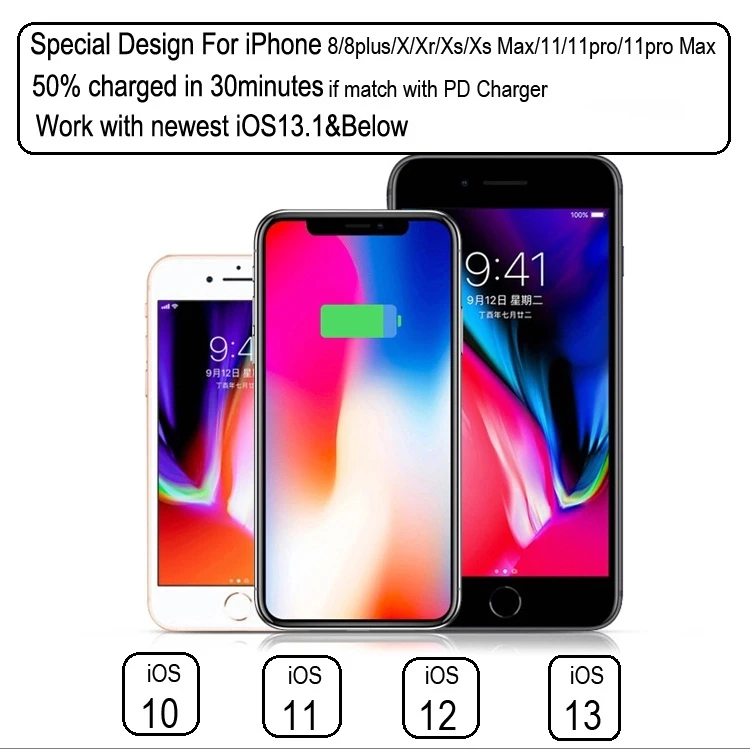 
18W PD Type C to Lighting Fast Charging Cable for iPhone 11 pro max Quick Charging Data cable 