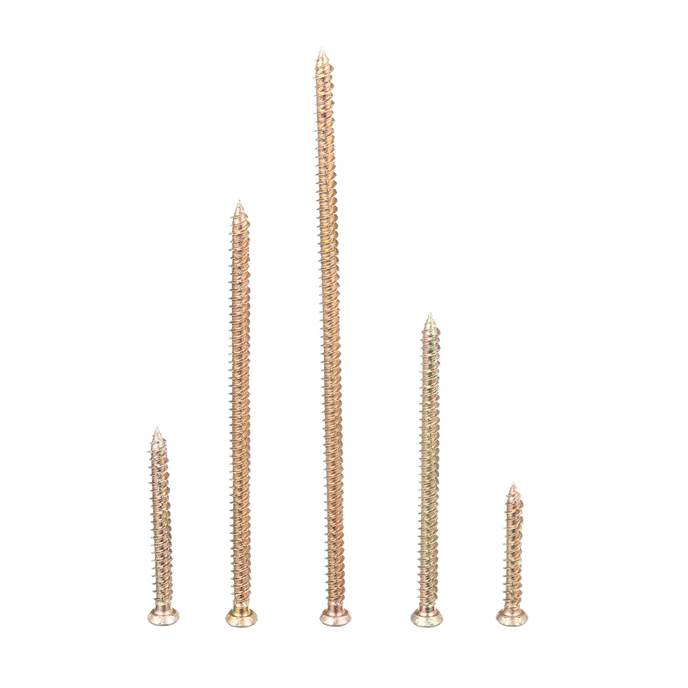 JIS ANSI Custom Carbon Steel Brass Stainless Steel Aluminium Hex Flange Concrete Frame Screw Masonry Nails Concrete Nail