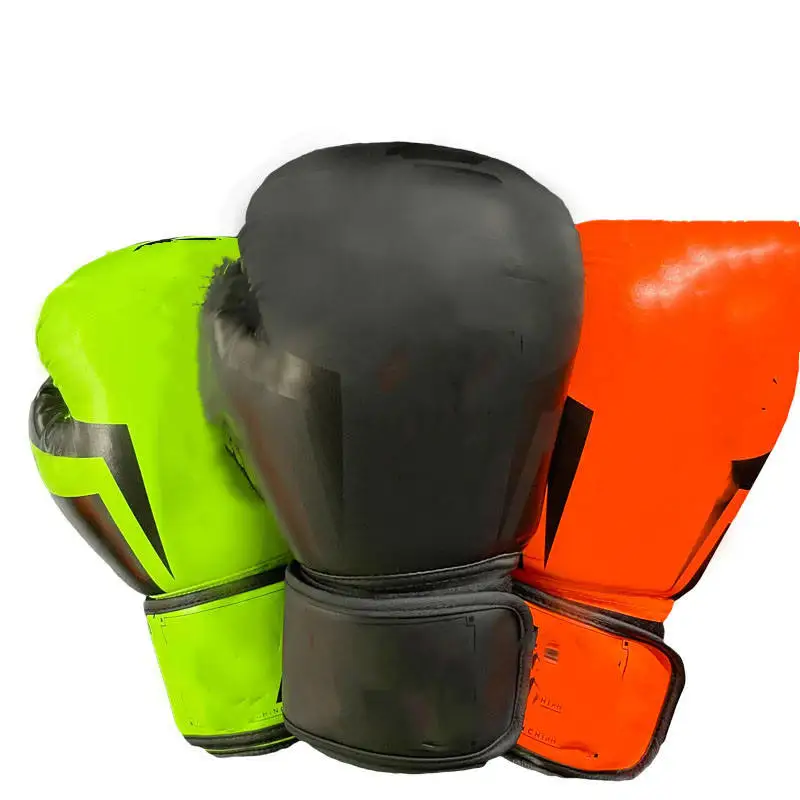 Custom Design Boxing Training Gloves Gym Training Leather Boxing Gloves