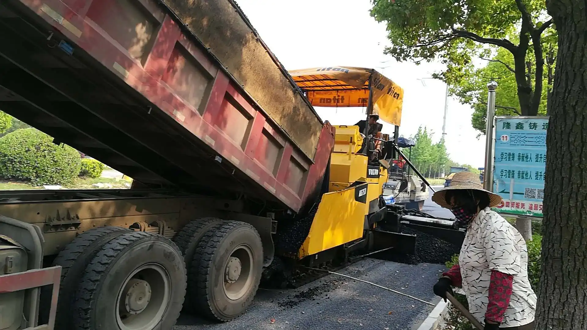 
GERMANY BRAND road paver TITAN ABG7520 P6273C 8620 ABG Dynapac SD2530CS 8620 paver Volege Super 1800 2000 2100C 2500 Paver 