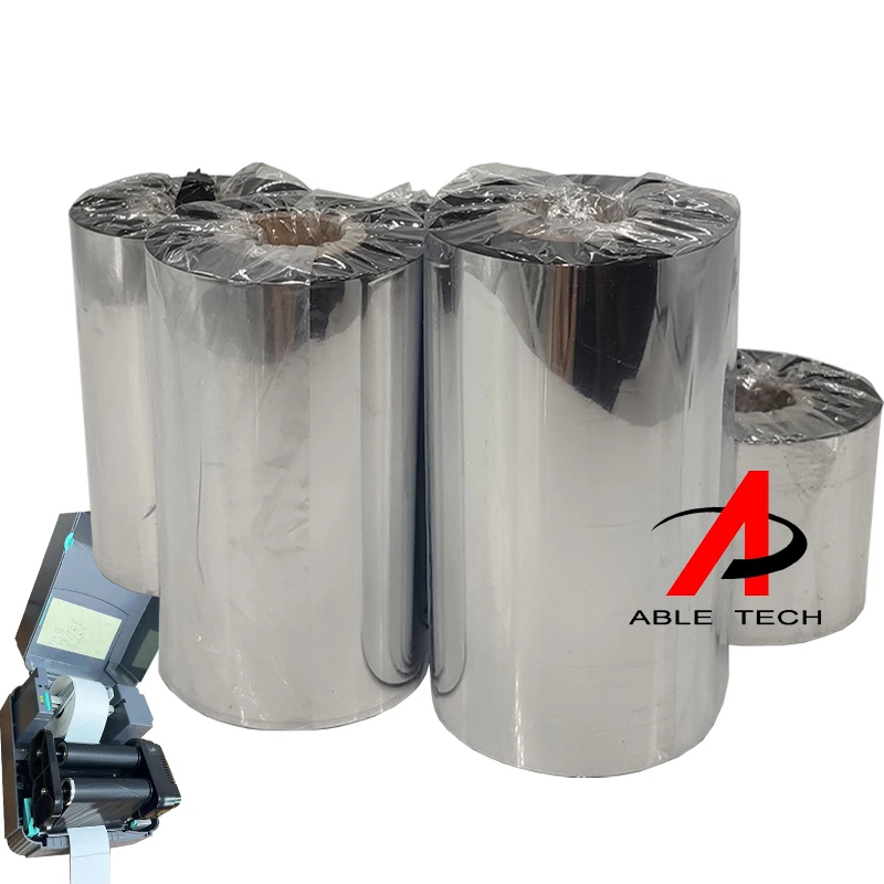 110mm*300m thermal transfer ribbon rolls for printing barcode labels