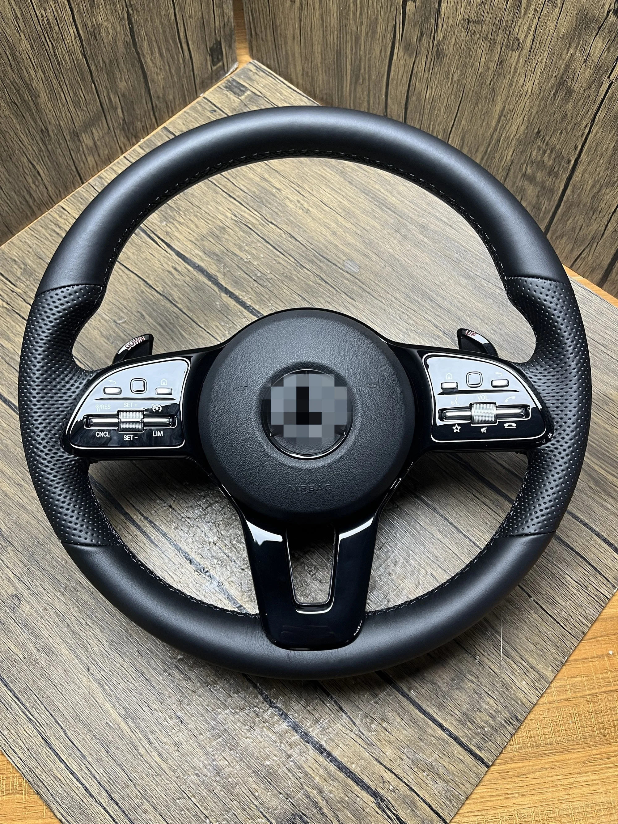 Carbon Fiber LED Steering Wheel for Mercedes Benz A C E S G Class CLS AMG W177 W205 S205 W213 W222 C257 X166 A35