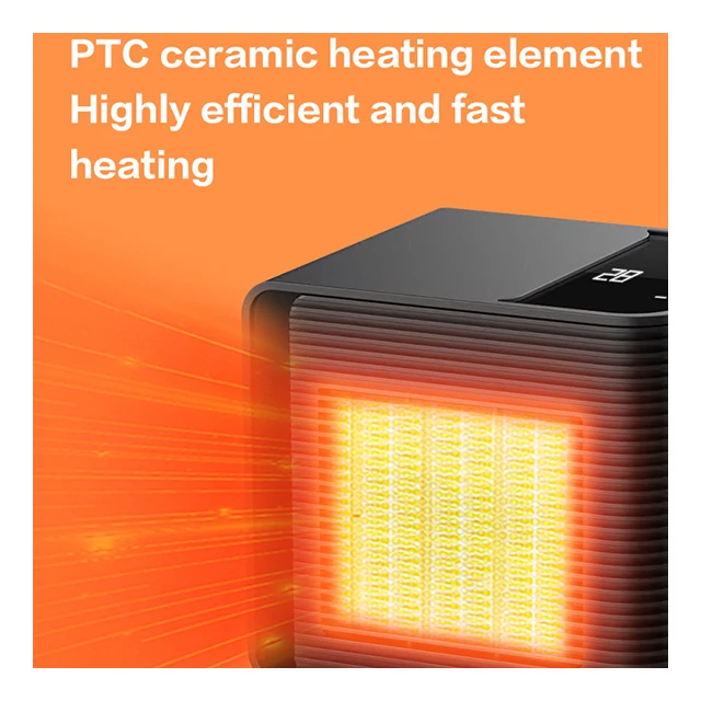 PTC house hand heaters fans with remote control