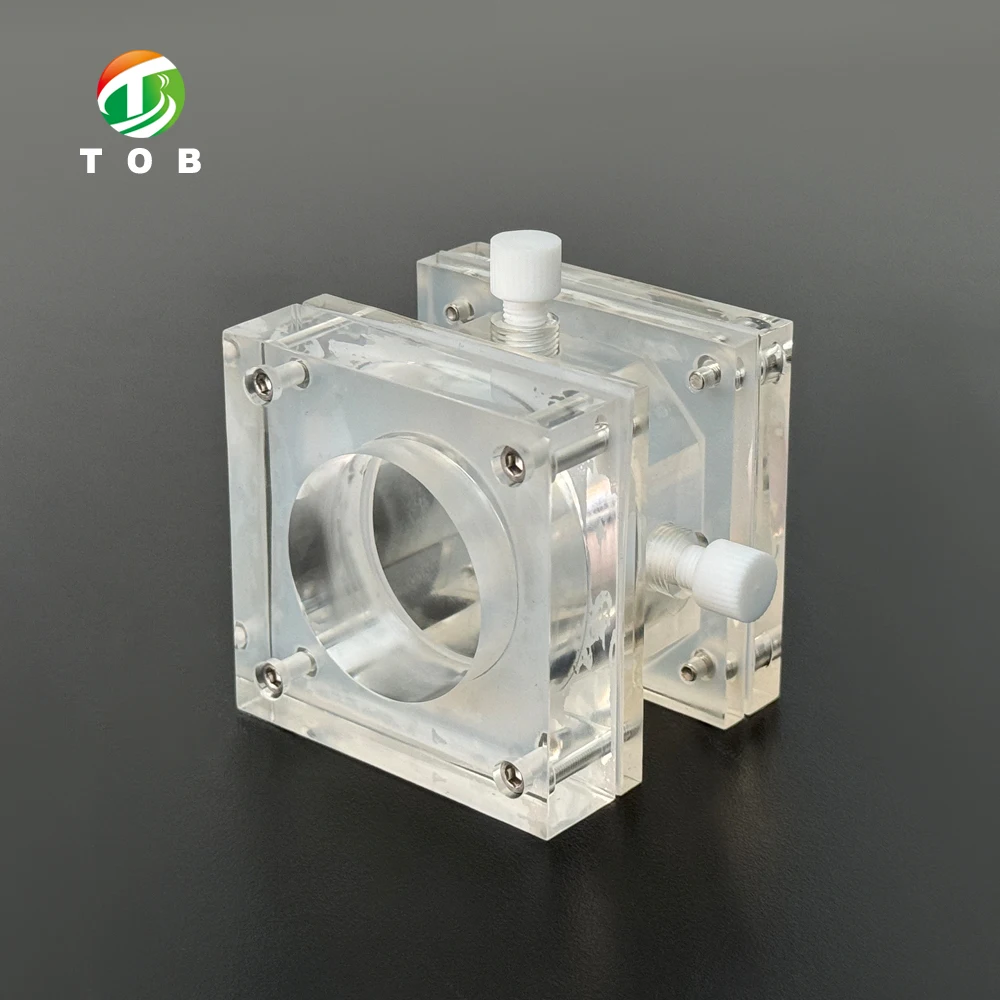 TOB China Lithium Battery Testing Equipment Zinc Air Flow Button Cell Battery Testing Device Electrolysis Cell
