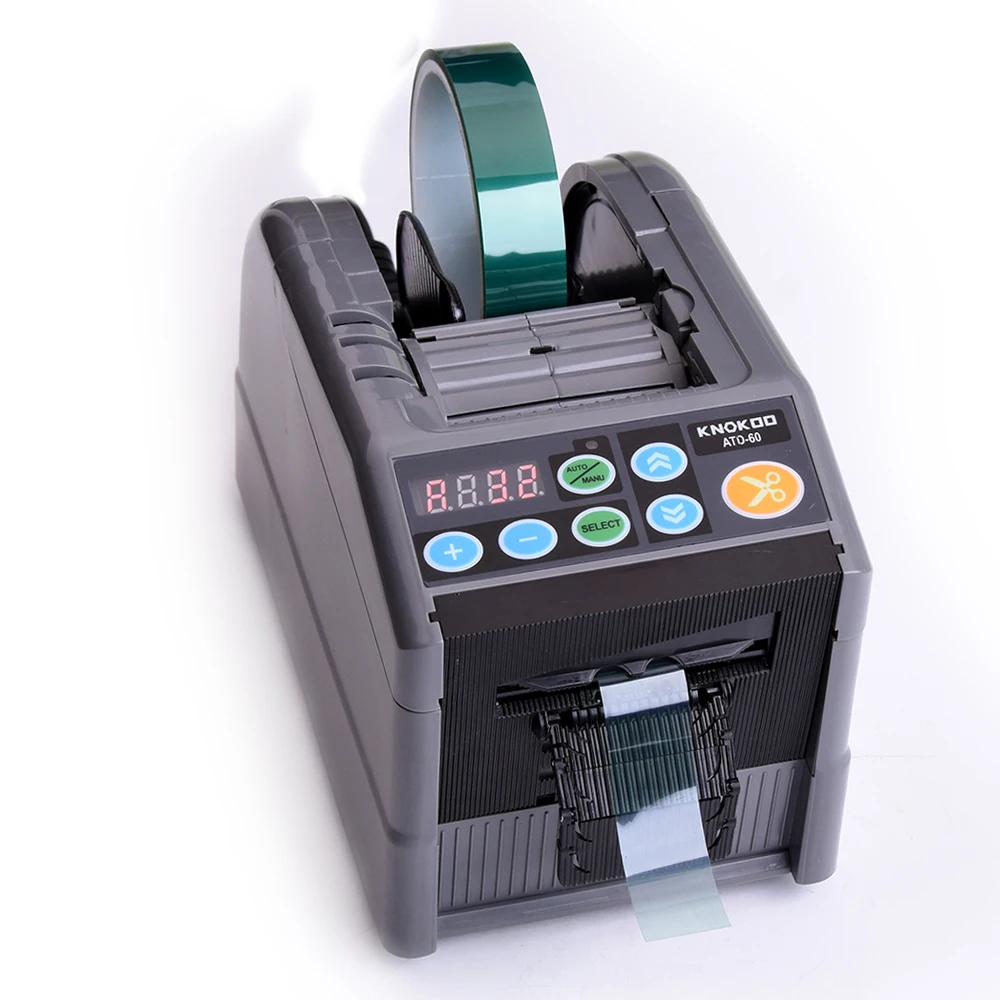 KNOKOO ATD-60 Automatic Tape Tape Cutter Dispenser for 6-60mm width Tape
