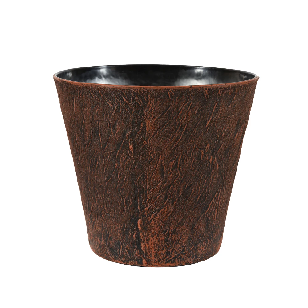 High quality indoor garden round plastic plant flower pots