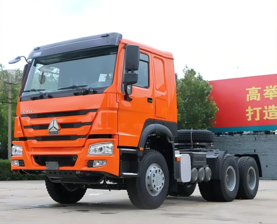 China Factory Sinotruk HOWO 6X4 Diesel Fuel Heavy Truck Good Condition Tractor Truck Manual Automatic Transmission Left Steering