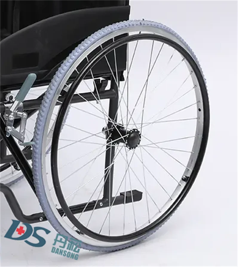 ISO CE CERTIFICATION basic 24inch rear wheel wheelchair with handrim