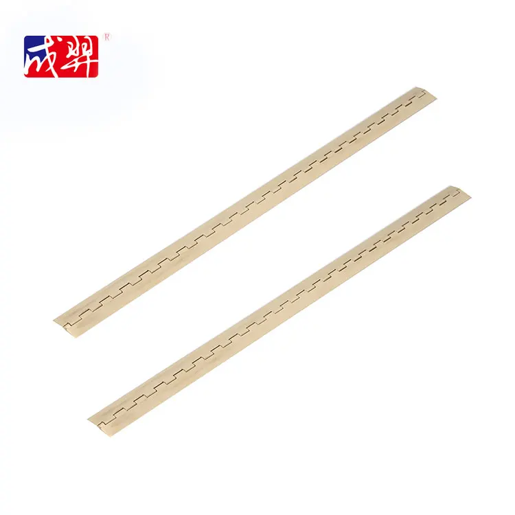 long brass golden toolboxes electronic cabinets lockers table metal tractor doors gates continuous piano hinges