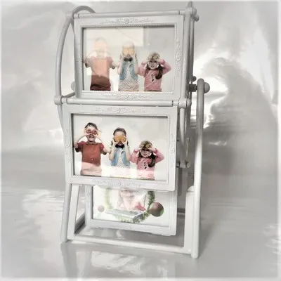 Оригинальный подарок, комбинация вращающейся мельницы, свадебная пятидюймовая детская фоторамка с колесиком обозрения