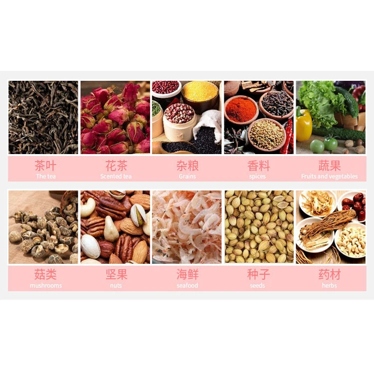 Electric drying oven food rotary vacuum dryer/vegetable fruit drying machine/tea nuts dryer machine