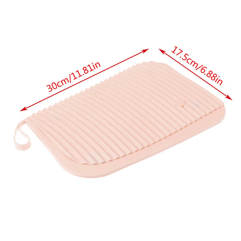 1Pcs Portable Thicken Mini Washboard Anti-slip Laundry Accessories Washing Board Plastic Clothes Cleaning