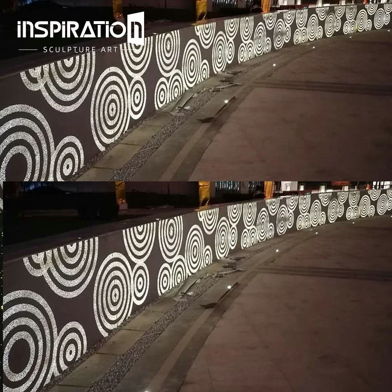 INSpiration Customized High Quality Customizable Translucent concrete Art Cement