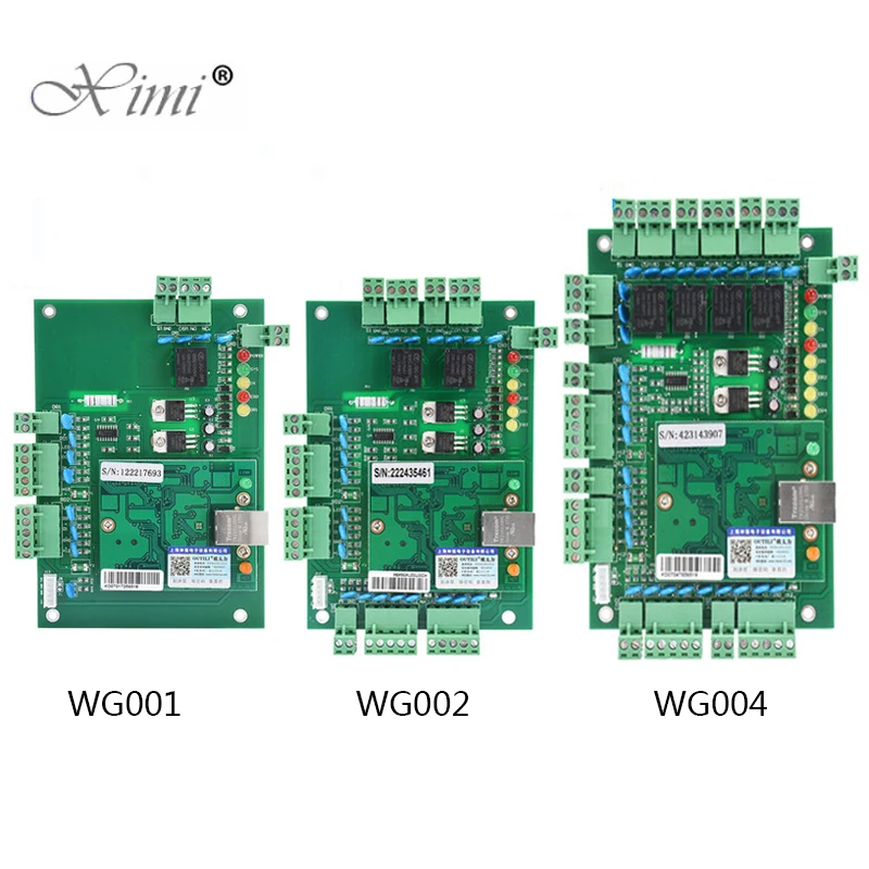 Дверная панель управления доступом контроллер для 2 дверей Wiegand 4 читателей TCP/IP WAN система контроля доступа