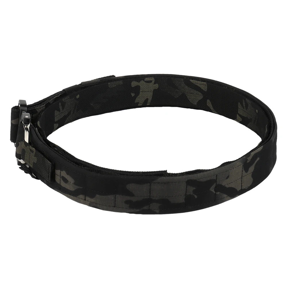 Canvas Quick Release Buckle Outdoor Sports Tactical Training Woven Multicam Black Men  Casual Webbing Tactical Belt