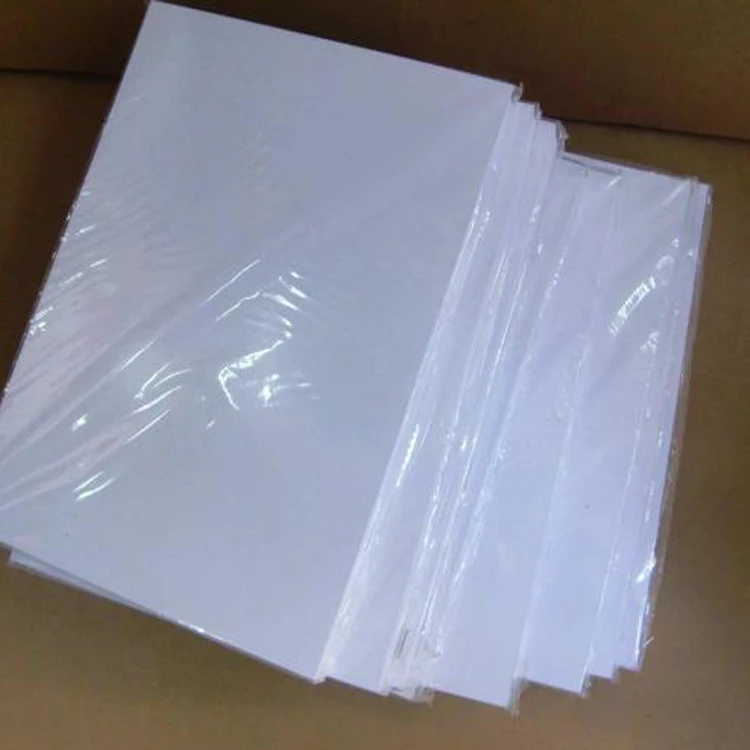 Factory direct sale wholesale price fast dry A4 115gsm waterproof inkjet cast coated high glossy photo paper for dye ink