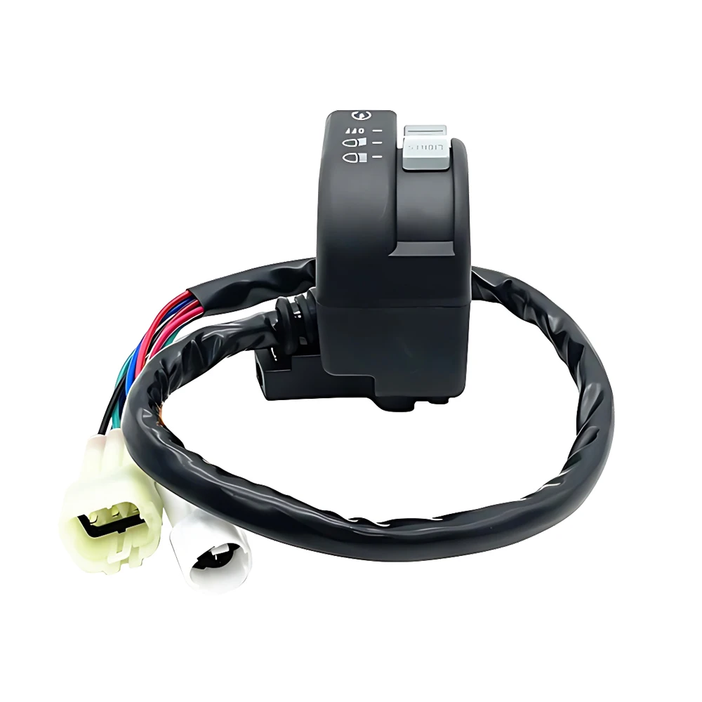 Left Handle Start Stop Headlight Switch For Yamaha Big Bear 400 Kodiak 450 Grizzly 350 400 450 660 YFM350 YFM400 YFM450 YFM660