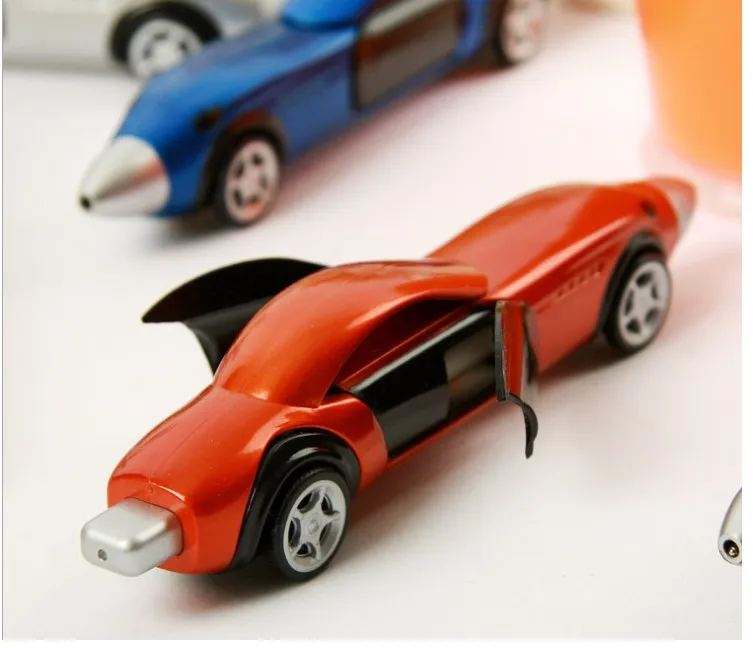 Novelty Design Car Shape With door opened Advertising logo pen kids toy pen