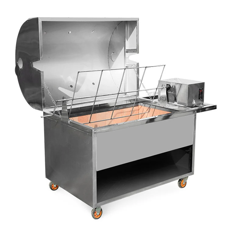 Commercial charcoal rotating bbq grill cyprus automatic bbq grill