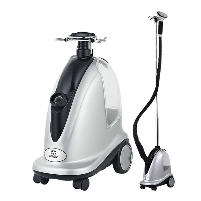 
Maier Профессиональный отпариватель одежды Портативный коммерческий отпариватель одежды ручной паровой утюг Вертикальный Отпариватель ткани S18T серебристый 