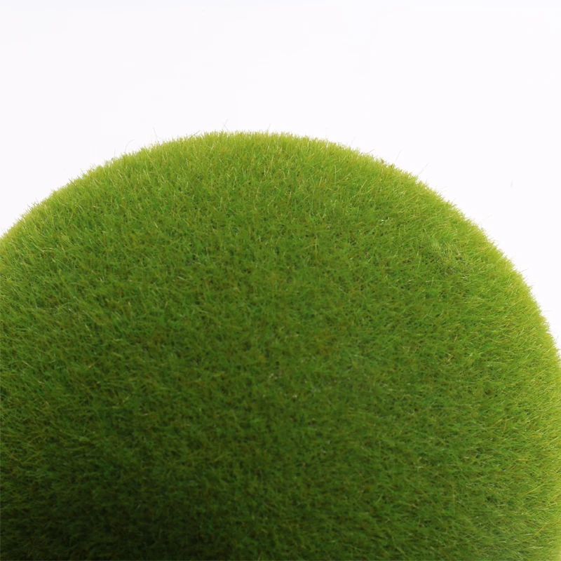 Wholesale artificial moss ball for garden decoration plastic grass ball with lower price