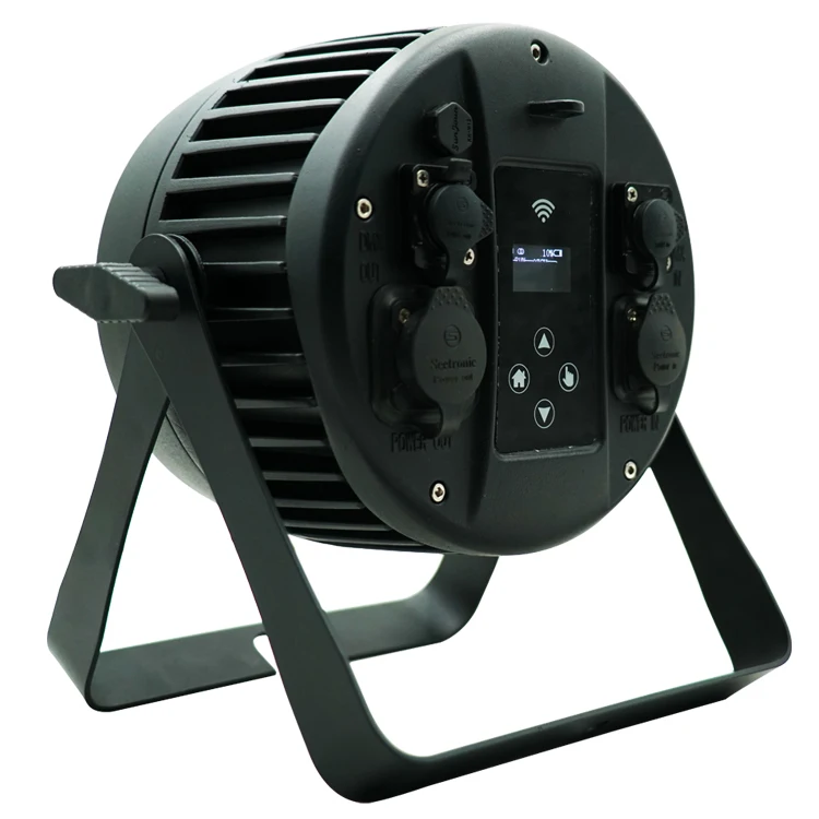 Battery Professional Stage Lighting  9x18w RGBWAUV 6in1 party supplies light battery DMX