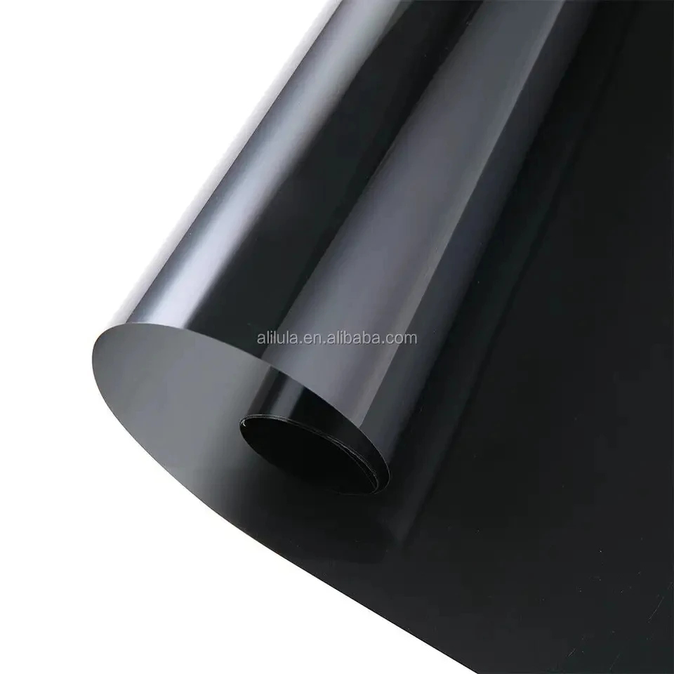 IR0590 Dark Black 5%VLT Nano Ceramic Window Tint Film 1.52*30m Heat insulation  Auto Nano Ceramic Solar Tint For Car &Buildings