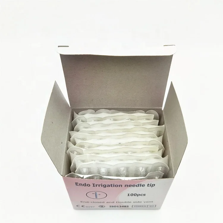 New Product Dental Endo Irrigation Needle Tips End-closed And Double Side Vent Dental Equipment