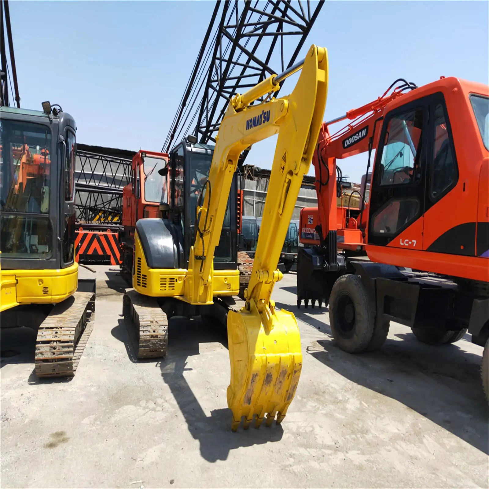 Б/у высококачественный Мини-гусеничный экскаватор Komatsu PC55/строительные машины/Jcb/экскаваторы на продажу